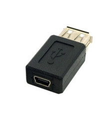 Oem - Adaptor USB A mama la Mini USB mama - Adaptoare USB  - AL927