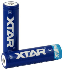 XTAR - Baterie Xtar 2600mAh 3.7V 18650 PCB PROTECTED - Format 18650 - BL354