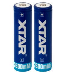 XTAR - Baterie Xtar 2600mAh 3.7V 18650 PCB PROTECTED - Format 18650 - BL354