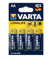 Varta - Varta Longlife Alkaline AA/LR6 1.5V - Format AA - BS468