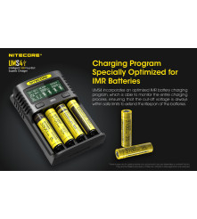 NITECORE - Incarcator de baterie USB Nitecore UMS4 - Încărcătoare de baterii - NK492