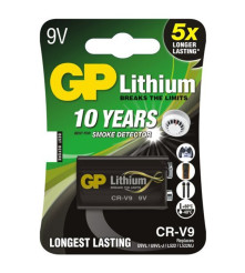 GP - GP Lithium 9V/FR9 CR-9V 800mAh - Egyéb méretek - BL358