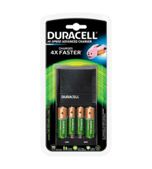 Duracell - 45-Min Duracell akkumulátor Gyorstöltő + 2x AA 1300mAh + 2x AAA 750mAh - Akkumulátortöltők - BL359