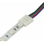 Oem - 10mm 4 Pin RGB LED Click to Click 15cm Sarma cablu conector - Conectori LED - LSCC06