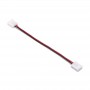 Oem - 8mm 2 Pin Single Color LED Strip Click to Click 15cm Sarma cablu conector - Conectori LED - LSCC04