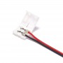 Oem - 8mm 2 Pin Single Color LED Strip Click to Click 15cm Sarma cablu conector - Conectori LED - LSCC04