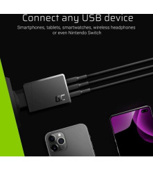 Green Cell - Incarcator USB 30W 3 Surse, incarcator rapid / incarcator inteligent - Încărcătoare AC - GC094