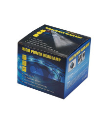 Oem - Lanterna de cap XM-L T6 TIGER WOLF LED 600Lm multicolor, lampa pentru bicicleta cu suport pentru ghidon - Lanterne - HL...