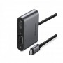UGREEN - Convertor USB-C la HDMI si VGA (compatibil cu Thunderbolt 3 Port) - Adaptoare USB - UG-30843-CB
