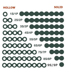 Oem - 18650 2S/2P Insulation paper Gasket Battery Pack Cell Insulating Glue Patch Insulation pads - Battery accessories - AL1...