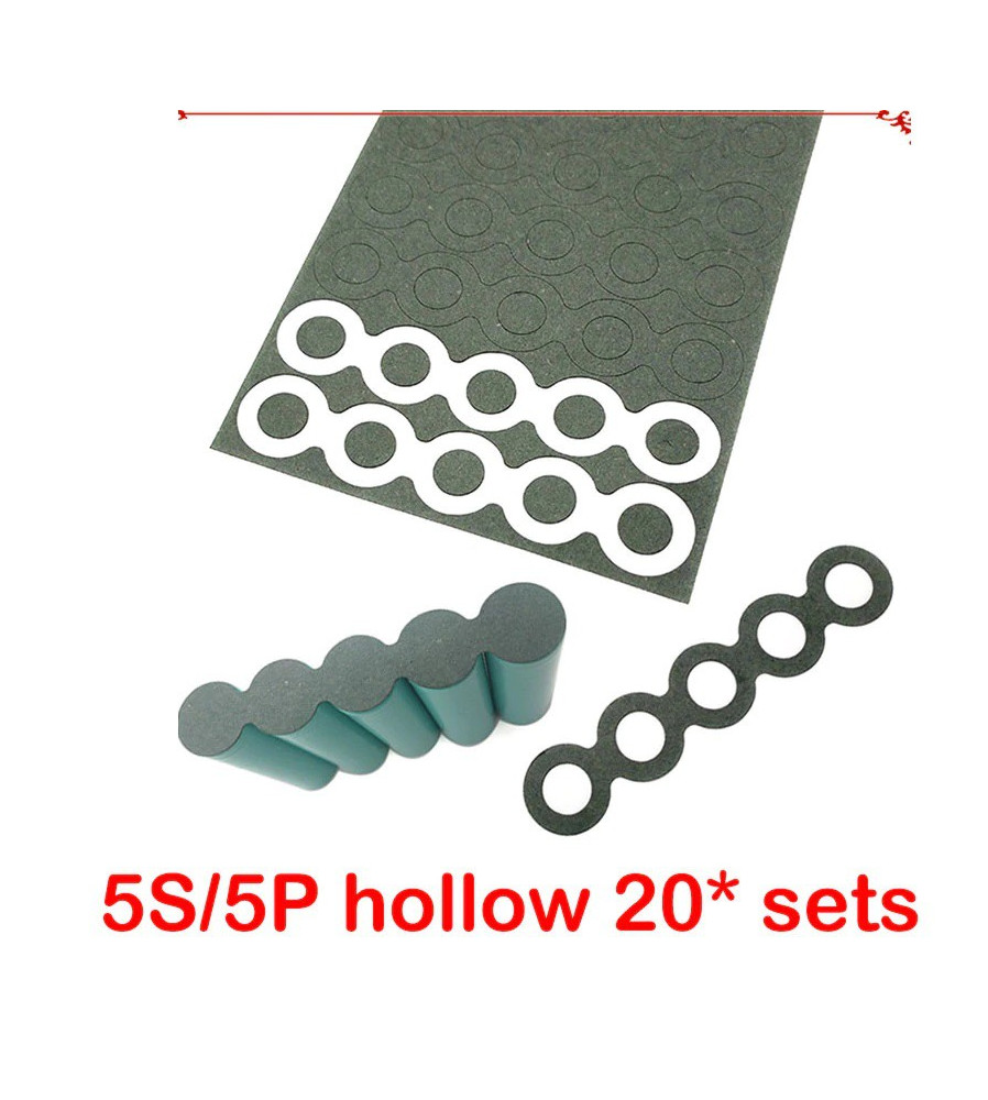 Oem - 18650 5S/5P Hartie de izolare Garnitura Pachet de baterii Celula Adeziv izolant Patch Tampoane de izolare - Accesorii p...