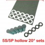 Oem - 18650 5S/5P Hartie de izolare Garnitura Pachet de baterii Celula Adeziv izolant Patch Tampoane de izolare - Accesorii p...