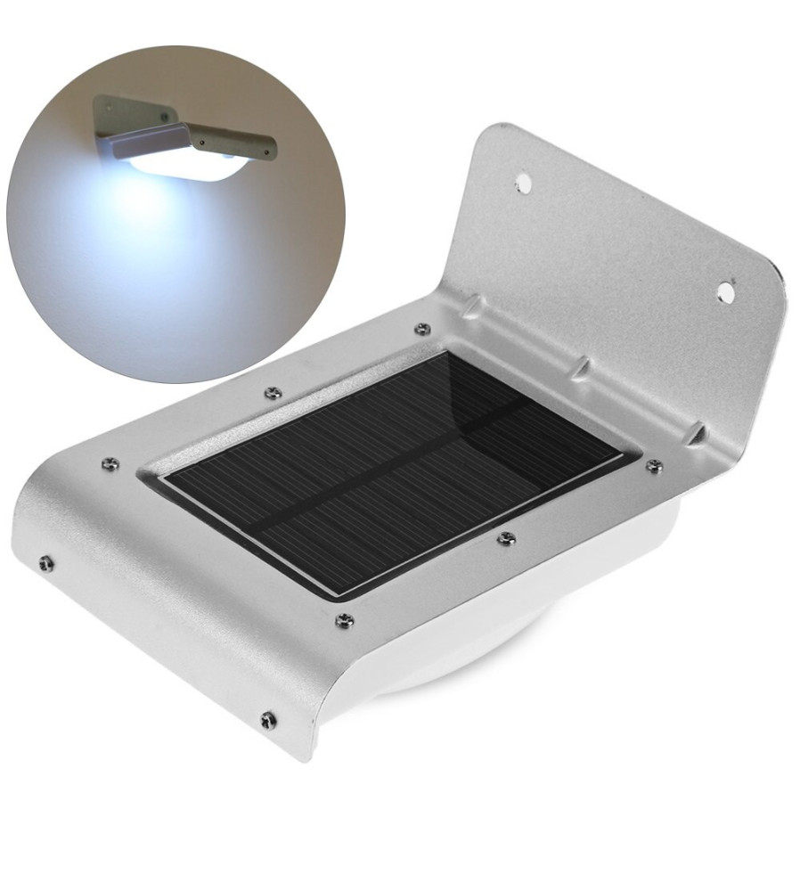 Oem - Solar 16 LED Lampa de iluminat pentru exterior cu senzor de miscare - DIY Solar - AL1098-SL
