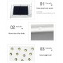 Oem - Solar 16 LED Lampa de iluminat pentru exterior cu senzor de miscare - DIY Solar - AL1098-SL
