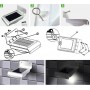 Oem - Solar 16 LED Lampa de iluminat pentru exterior cu senzor de miscare - DIY Solar - AL1098-SL