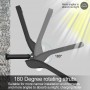 - Lampa solara de perete cu 36 LED-uri, senzor de miscare - Lămpi și decorațiuni solare - TZ006