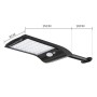 - Lampa solara de perete cu 36 LED-uri, senzor de miscare - Lămpi și decorațiuni solare - TZ006