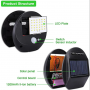 Oem - Lampa solara de perete cu 30 LED-uri, senzor de miscare - Lămpi și decorațiuni solare - TZ008