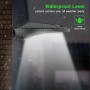 Oem - Lampa solara de perete cu 30 LED-uri, senzor de miscare - Lămpi și decorațiuni solare - TZ008