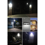 Oem - Lampa solara de perete cu 30 LED-uri, senzor de miscare - Lămpi și decorațiuni solare - TZ008
