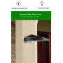 Oem - Lampa solara de perete cu 30 LED-uri, senzor de miscare - Lămpi și decorațiuni solare - TZ008