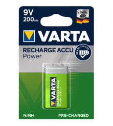Varta - Varta 9V E-Block 200mAh Rechargeable Battery - Other formats - BS261-CB