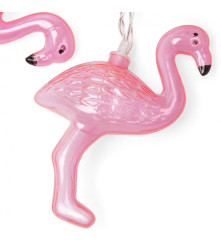 Polux - Ghirlanda luminoasa solara cu LED, model Flamingo - Lămpi și decorațiuni solare - PL003