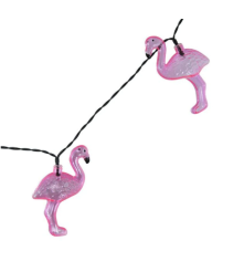 Polux - Ghirlanda luminoasa solara cu LED, model Flamingo - Lămpi și decorațiuni solare - PL003