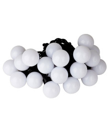 Polux - Ghirlanda luminoasa solara pentru exterior 3.9M cu 30 globulete multicolor - Lămpi și decorațiuni solare - PL004