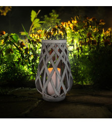 Polux - Felinar / Lampa solara cu LED VIBORG 1xAA/1,2V/300mAh IP44 45 cm - Lămpi și decorațiuni solare - PL005