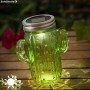Polux - Lampa Solara cu Led, model cactus, dimensiuni 14.5 x 7.5 cm - Lămpi și decorațiuni solare - PL012
