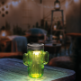 Polux - Lampa Solara cu Led, model cactus, dimensiuni 14.5 x 7.5 cm - Lămpi și decorațiuni solare - PL012