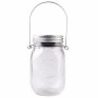 Polux - Lampa solara cu 10 LED-uri tip borcan 13.5 x 8 x 7.5 cm Alb Cald - Lămpi și decorațiuni solare - PL017