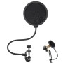 Oem - Filtru pop flexibil Mic-shield dublu strat pentru microfon - 150mm - Căști și accesorii - AL1114-MIC150