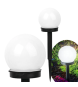 Polux - Lampa solara de gradina cu LED model glob, inaltime 34 cm - Lămpi și decorațiuni solare - PL021