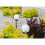 Polux - Lampa solara de gradina cu LED model glob, inaltime 34 cm - Lămpi și decorațiuni solare - PL021
