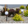 Polux - Lampa solara de gradina cu LED model glob, inaltime 34 cm - Lămpi și decorațiuni solare - PL021