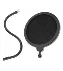 Oem - Suport multifunctional pentru microfon cu lumina LED, suport telefon si filtru POP - Boxe si microfoane - AL1116-STA