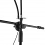 Oem - Suport multifunctional pentru microfon cu lumina LED, suport telefon si filtru POP - Boxe si microfoane - AL1116-STA
