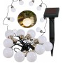 Polux - Ghirlanda luminoasa solara pentru exterior 3.8M cu 10 Becuri LED - Solare - PL025