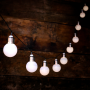 Polux - Ghirlanda luminoasa solara pentru exterior 3.8M cu 10 Becuri LED - Solare - PL025