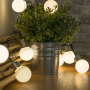 Polux - Ghirlanda luminoasa solara pentru exterior 3.8M cu 10 Becuri LED - Solare - PL025