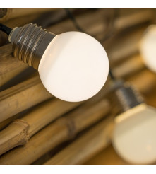 Polux - Ghirlanda luminoasa solara pentru exterior 3.8M cu 10 Becuri LED - Solare - PL025