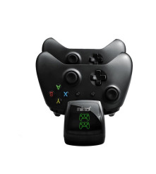DOBE - Suport de incarcare Duo + 2 baterii pentru XBOX One One X si One S - Xbox One - AL1120-XB1