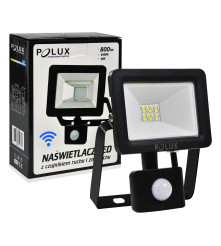 Polux - Proiector cu senzor de miscare, 12 LEDuri 10W / 6500K - Proiectoare și reflectoare - PL061