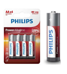 PHILIPS - PHILIPS AA R6 Power Alkaline - Format AA - BS498