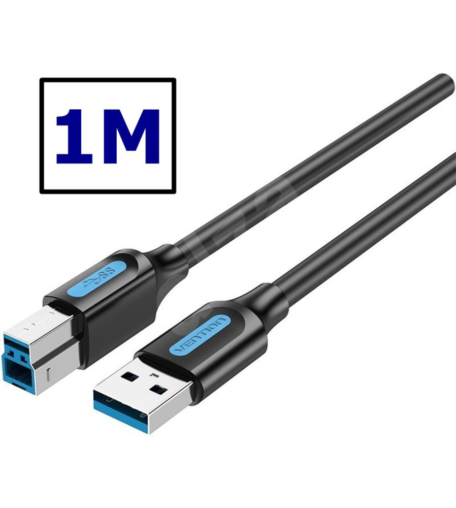 Vention - Cablu VENTION USB 3.0 A Tata la B Tata - Cabluri USB 3.0 - VENT-2022-CB