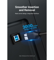 Vention - Cablu VENTION USB 3.0 A Tata la B Tata - Cabluri USB 3.0 - VENT-2022-CB