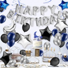 Oem - Set 40 baloane pentru petrecere HAPPY BIRTHDAY - Baloane petreceri - TZ036