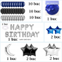Oem - Set 40 baloane pentru petrecere HAPPY BIRTHDAY - Baloane petreceri - TZ036